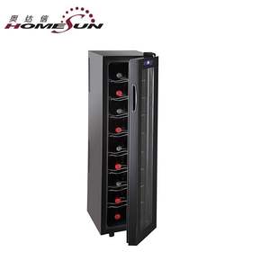 Refrigerador Termoeléctrico BCW-49 Alto y Estrecho de 49L, Refrigerador OEM con Capacidad para 18 Botellas, Puerta de Vidrio y Estante de Madera, Enfriador de Vino - Product Image 3