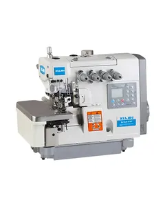 XJ-EXT-A8-4-AT Super High-Speed Direct Drive With Variable Top Feed Computerized Operation Overlock Industrial Sewing Machine