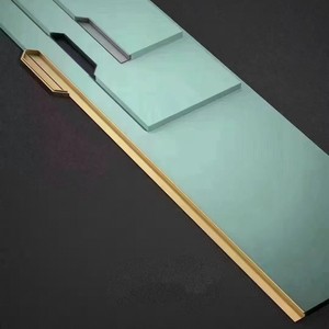 Simple Contemporary Built-In Slotted Hidden Door Handle for Wardrobe <b>Cabinet</b> Drawer Kitchen Dining Bedroom Bathroom Hotel Use - Product Image 6