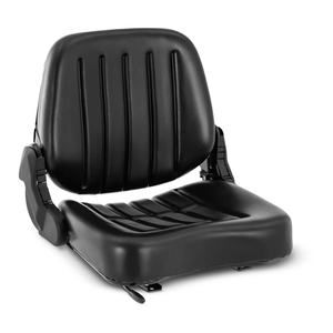 Siège de tracteur réglable en cuir PVC avec pelle de chariot élévateur à suspension de dossier pour pièces de machines agricoles - Product Image 2