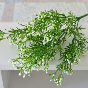 Artificial <strong>Plants</strong> Fake Flowers UV Resistant Faux Green Greenery Fake Plastic Flowers Shrubs <strong>Plants</strong> Hanging Planter Home Garden - Product Image 1