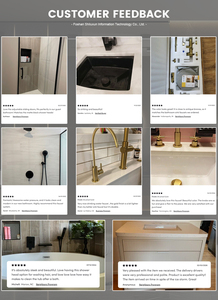 Rubinetto da Bagno Monocomando Monoforo Homein <span class=keywords><strong>Oro</strong></span> Spazzolato Spedizione Gratuita USA Disponibilità Immediata Dropshipping Reso e Sostituzione - Product Image 5