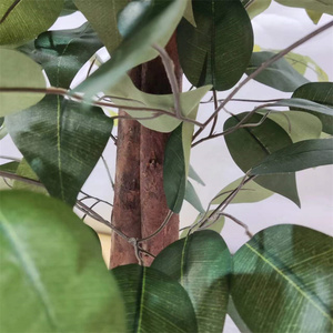 <span class=keywords><strong>Piccolo</strong></span> Bonsai Artificiale Decorativo da Pavimento per Ufficio Domestico, <span class=keywords><strong>Albero</strong></span> di Baniano con Vaso - Product Image 6