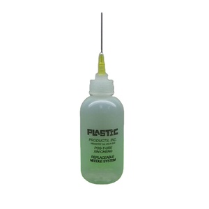 Venta al por Mayor de Fábrica de Botellas de Gotero de PE de 50 ml o Botellas con Pincel <span class=keywords><strong>para</strong></span> Pegamento - Product Image 1