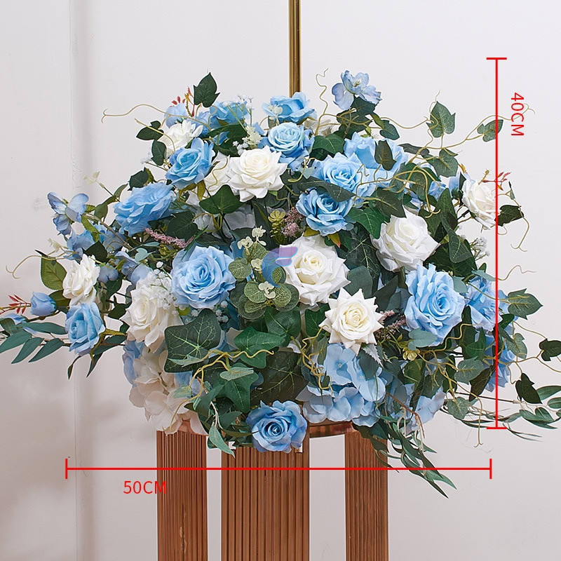 Blue(Ball of flowers)