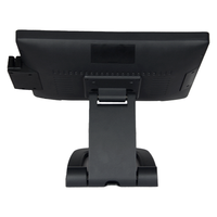 Système de point de vente tactile avec écran tactile de 15 pouces ou 15,6 pouces, design pliable, couverture en métal, caisse enregistreuse avec option ED8 VFD220 pour la vente au détail