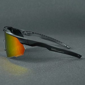 <span class=keywords><strong>Lunettes</strong></span> <span class=keywords><strong>de</strong></span> sport <span class=keywords><strong>de</strong></span> sécurité ANSI Z87 UV400 avec verres interchangeables, monture TR90, en stock, vente en gros d'usine OEM, sans logo - Product Image 3