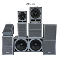 Subwoofer professionnel YM115S simple de 15 pouces 450W avec aimant de 190mm et bobine vocale de 75mm pour système audio de concert, spectacle, scène, mariage, club