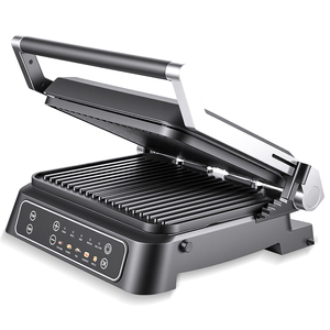 RAF 2000W Steak Maker With Double Sided Heating Large Cooking Surface for Home Kitchen Tabletop Indoor Use Panini Press Wa - Product Image 5