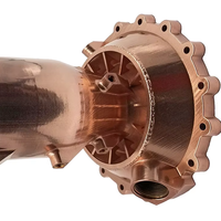 Service d'impression 3D en métal, chambre de combustion de fusée, acier inoxydable résistant aux hautes températures, certifié CE-RoHS, ISO 9001 1