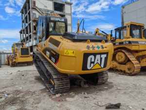Excavadora de cadenas Caterpillar 315D usada de 15 toneladas, excelente rendimiento de trabajo, excavadora de cadenas Cat 315 320 330 - Product Image 3