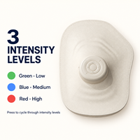 Masseur de main sans fil avec chaleur, 3 modes de massage et 3 niveaux d'intensité, compression d'air rechargeable pour la paume et les doigts