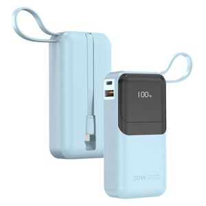 พาวเวอร์แบงค์ Mini Slim 9000mAh ดีไซน์ใหม่ ชาร์จเร็ว แบตเตอรี่โพลิเมอร์พร้อมไฟ LED ช่องเสียบ Type C พกพาสะดวก กำลังไฟ 65W สำหรับแล็ปท็อป เหมาะสำหรับการเดินทาง - Product Image 3