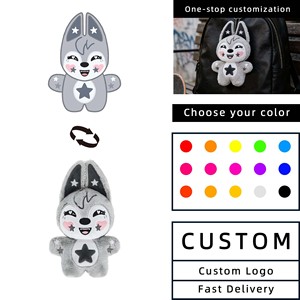 Juguetes de Peluche de Algodón Ecológicos Personalizados, Peluches de Anime con Certificación CE OEM, Venta al por Mayor, Diseña <span class=keywords><strong>Tu</strong></span> Propio Juguete, Animales de Peluche Personalizados, Muñeca de Peluche - Product Image 5