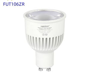 <span class=keywords><strong>Miboxer</strong></span> <span class=keywords><strong>Milight</strong></span> FUT106ZR 6W GU10 RGB CCT Spot LED à luminosité et température de couleur réglables, télécommande Zigbee 3.0 2.4G - Product Image 2