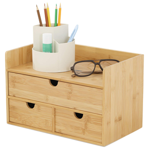 Custom Home Office Wooden Desktop Organizer Desktop <b>Drawer</b> <b>Storage</b> <b>Drawers</b> - Product Image 3