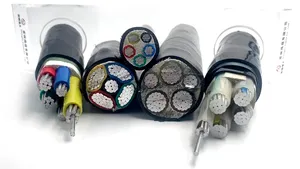 0.6/1kv Low Voltage Cable PVC VLV Aluminum Conductor 3 3+1 Core Power Cable 3*50mm2 Electric Wire Power Cable Customization