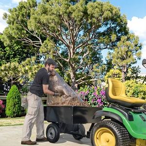 El <span class=keywords><strong>mejor</strong></span> remolque volquete todoterreno ATV con ruedas de carrito de jardín, los mejores remolques para motocicletas y ATV - Product Image 1