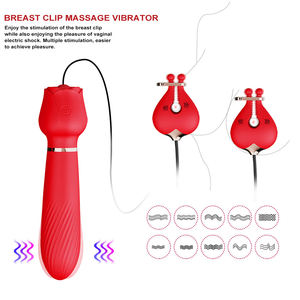 2024新しいバタフライチェーンニップルクランプバイブレーターBDSMボンデージ大人のおもちゃ刺激いちゃつくボンデージスーツ男性と女性のための大人のおもちゃ - Product Image 3