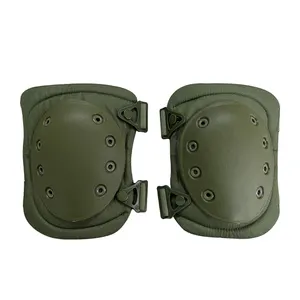 Wholesale Regular 8 holes Green Knee & Elbow pads Set Fall Protection Gear for Adults