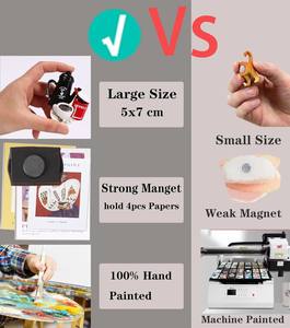 Imanes de Resina con Forma Art Deco de Comida en 3D, Adhesivos Magnéticos para Refrigerador, Regalos de Aniversario, <span class=keywords><strong>Portafotos</strong></span>, Decoración de Cocina - Product Image 3