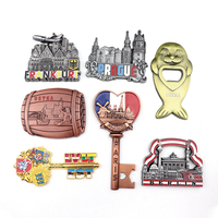 Aimants de réfrigérateur 3D en métal, souvenir touristique de Minsk, Biélorussie, en alliage de zinc, design personnalisé, vente en gros
