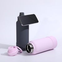Bouteilles d'eau magnétiques sportives avec logo personnalisé, avec couvercles, 25 oz, en acier inoxydable, nouveau style, couvercle magnétique, gourde isotherme sportive colorée