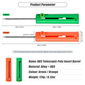 Support <span class=keywords><strong>de</strong></span> canne à pêche télescopique pointe <span class=keywords><strong>de</strong></span> sol Portable pour la coulée canne à lancer stockage facile engins <span class=keywords><strong>de</strong></span> pêche <span class=keywords><strong>en</strong></span> gros - Product Image 6
