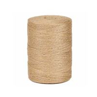 Ficelle de jute naturelle de haute qualité 1-14 mm, corde en fil brut écologique, antibactérienne, recyclable, du Bangladesh, pour tricot à la main, couture et bricolage