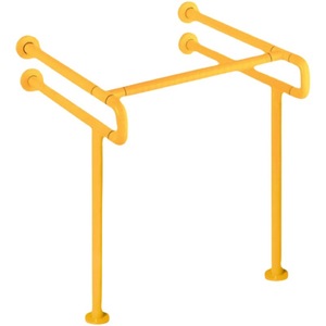 Barres d'appui de salle de bain Starry en acier inoxydable XL-003, mains courantes antidérapantes pour personnes âgées et handicapées, support pour toilettes - Product Image 1