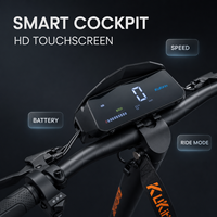 Scooter Eléctrico de 800W con Tracción Trasera KuKirin G2, Doble Suspensión, Todoterreno, para Adultos, con Autonomía de 50km