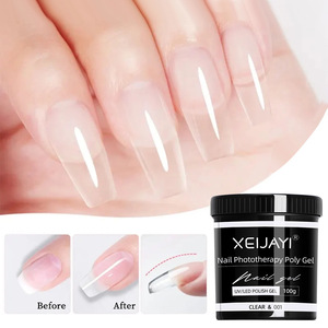 Proveedor OEM Etiqueta Personalizada al Por Mayor 100g 150g Líquido Acrílico Constructor Esmalte de Uñas Duro 18 Colores Gel UV de Construcción para Extensión de Uñas - Product Image 5