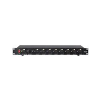 Répartiteur DMX 8 voies MOKE, amplificateur de signal RDM, rack 1U pour éclairage de scène