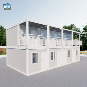 Casa Contenedor Prefabricada de Fábrica <span class=keywords><strong>con</strong></span> Balcón de 20 pies, Apartamento de Instalación Rápida - Product Image 2