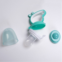 Nieuw Ontwerp 3 In 1 Niet Nodig Squeeze Tepel Warmer Natuurlijk Rubber Siliconen Voedsel Knuffel Baby Fopspeen Fruit Feeder