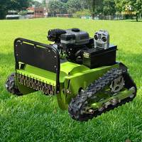 Haute efficacité tout Terrain buissons chenille de qualité Ultra industrielle Intelligent agricole verger faucille Robot fléau tondeuse à gazon