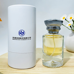 <span class=keywords><strong>Botella</strong></span> de perfume de cristal de lujo personalizada, 30ml, 50ml, 100ml de capacidad, sellado de cuello engarzado con tapas de plástico, <span class=keywords><strong>botella</strong></span> vacía, atomizador en espray - Product Image 4
