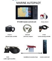Traceur GPS Yida SY-2168 avec volant automatique et carte électronique Tulip (version anglaise), certifié CCS, en métal durable noir