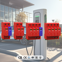 Parasurtenseur YADA certifié CE, CB, TUV, 20 kA, 40 kA, 1P, 2P, 3P, 4P, T2, AC 385 V, dispositif de protection contre les surtensions, SPD pour la recharge de véhicules électriques