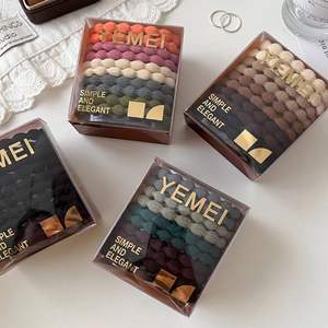 Bandas y Lazos para el Cabello de Plástico de Alta Elasticidad para Mujer, No Dañan el Cabello, en Caja para Regalo de Fiesta - Product Image 1