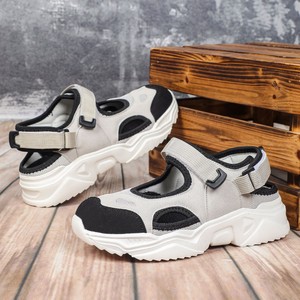 Sandali da <span class=keywords><strong>donna</strong></span> <span class=keywords><strong>con</strong></span> plateau e punta chiusa, stile Mary Jane <span class=keywords><strong>con</strong></span> <span class=keywords><strong>velcro</strong></span>, <span class=keywords><strong>scarpe</strong></span> casual di tendenza, bestseller transfrontaliero per la primavera - Product Image 4