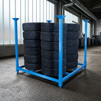 Sistema de Estanterías Modulares de Acero Reforzado XINMIEDA, Antioxidante, Independiente, para Gestión de Carga a Granel, Capacidad de 1500 kg, Plegable