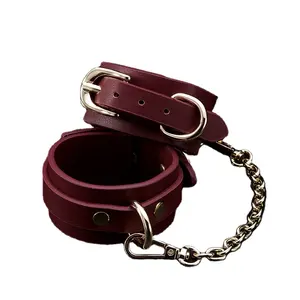 Bdsm Slave Suppliers Sexy Handcuffs Toy Handcuffs Sexy Pink Leg Handcuff