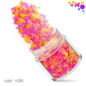 2021 nouveau papillon fluorescent scintillant papillon néon scintille pour le jour de Noël - Product Image 6
