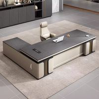 Tables et chaises de bureau modernes de style américain, mobilier de bureau commercial de luxe léger, combinaison de casiers, pièce unique, directement de l'usine.