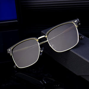 Lunettes de soleil polarisées pour hommes Dl-D6377, monture en métal, verres TAC, protection UV400, noires, pour usage extérieur - Product Image 4