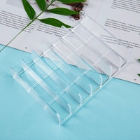 Transparent Fard À Paupières Palette Organisateur Poudre Cas Boîte De Rangement Maquillage Titulaire Compartiment Affichage