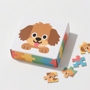 Casse-tête en papier personnalisé avec logo personnalisé de 48 <span class=keywords><strong>pièces</strong></span> pour <span class=keywords><strong>chien</strong></span> et animal Casse-tête éducatif pour enfants pour la famille - Product Image 2