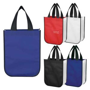 Biodegradable Recycle Shopping <b>Bags</b> Custom Printed Logo Tote Grocery Handbag Non Woven <b>Bag</b> - Product Image 1
