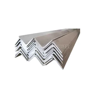 1x1x0.125 pouces en acier inoxydable Angles égaux Barres Structure en acier Pliage à froid 316L